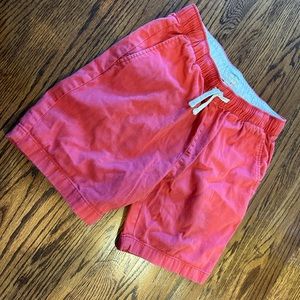 J crew boy’s dock shorts size 12, red